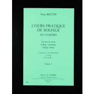 Boutin P. Cours Pratique de Solfege Vol 3