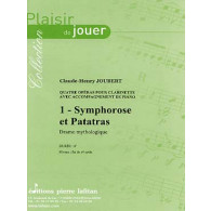 Joubert C.h. Symphorose et Patatras Clarinette