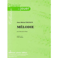 Trotoux J.m. Melodie Violoncelle