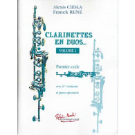 Ciesla A./rene F. Clarinettes en Duos Vol 1