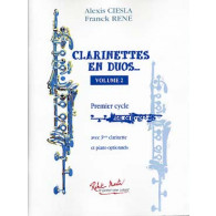 Ciesla A./rene F. Clarinettes en Duos Vol 2