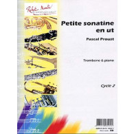 Proust P. Petite Sonatine en UT Trombone