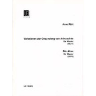 Part A. Variation Sur Arinuschka - Pour Altina Piano