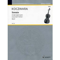 Koczwara Sonate DO Majeur Alto