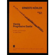 Kohler E. 25 Duos Progressifs OP 55 Vol 2 Flutes