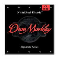 Pack de 12 Jeux de Cordes Dean Markley Nickelsteel Electric CL 9-46