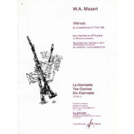 Mozart W.a. Menuet KV334 Clarinette