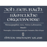 Bach J.s. Oeuvres Pour Orgue Vol 5
