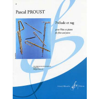 Proust P. Prelude et Rag Flute Piano