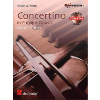 Huber A. Concertino OP 7 Violon