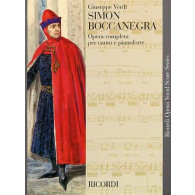 Verdi  G. Simon Boccanegra Chant