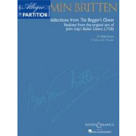 Britten B. Selections From Beggar's Opera Chant Piano