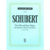 Schubert F. Der Hirt Aud Dem Felsen Chant Clarinette