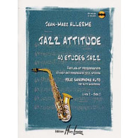Allerme J.m. Jazz Attitude Vol 2 Saxophone Alto