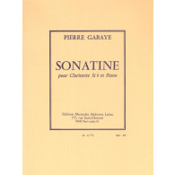 Gabaye P. Sonatine Clarinette Sib
