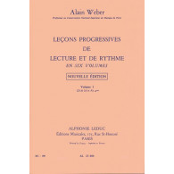 Weber A. Lecons Progressives Vol 1