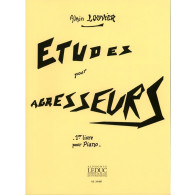 Louvier A. Etudes Des Agresseurs Vol 1 Piano