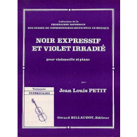 Petit J.l. Noir Expressif et Violet Irradie Violoncelle