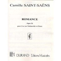 SAINT-SAENS C. Romance OP 36 Violoncelle OU Cor