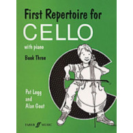 Legg P./gout A. First Repertoire For Cello Vol 3 Violoncelle