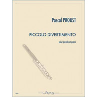 Proust P. Piccolo Divertimento Flute Piccolo