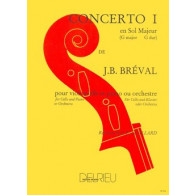 Breval J.b. Concerto N°1 Violoncelle