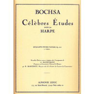 Bochsa R.n. 40 Etudes Faciles OP 318 Vol 1 Harpe