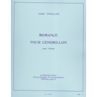 Challan H. Romance Pour Cendrillon Harpe