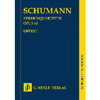Schumann R. Streichquartette OP 41 Conducteur