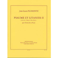 Florentz J.l. Psaume et Litanies II Violoncelle