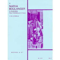 Boulanger N. 3 Pieces: N°2 Violoncelle