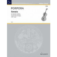 Porpora N. Sonata Violoncelle