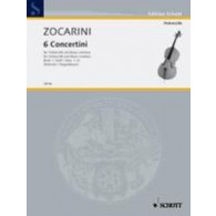 Zocarini M. Concertini Vol 1 Violoncelle
