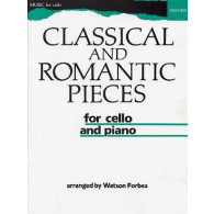 Classical And Romantic Pieces Violoncelle