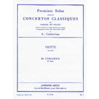 Viotti G.b. 1ER Solo DU 13ME Concerto Violon
