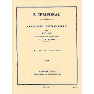 Temporal E. Exercices Journaliers Vol 2 Violon