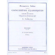 Rode P. 1ER Solo DU 7ME Concerto Violon