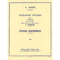Samie A. 60 Etudes Vol 1 Violon