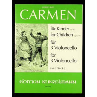 Bizet G. Carmen Fur Kinder Vol 2 Violoncelles
