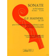 Haendel G.f. Sonate en Sol Mineur Violoncelles
