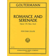 Goltermann G. Romance et Serenade OP 119  4 Violoncelles
