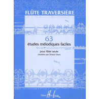 Hunt S. 63 Etudes Melodiques et Faciles Flute