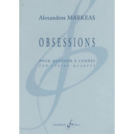 Markeas A. Obsessions Quatuor A Cordes
