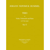 Hummel J.n. Klaviertrio Mib Majeur OP 12