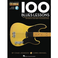 100 Blues Lessons Guitare Basse