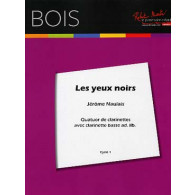 Naulais J. Les Yeux Noirs Quatuor de Clarinettes