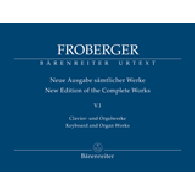 Froberger  J.j. New Edition OF The Complete Works Vol V.1 Piano /orgue