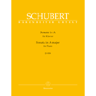 Schubert F. Sonate la Majeur D 959 Piano