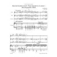 Suk J. Piano Quartet IN A Minor OP 1