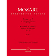 Mozart W.a. Concerto N°11 KV 413 2 Pianos